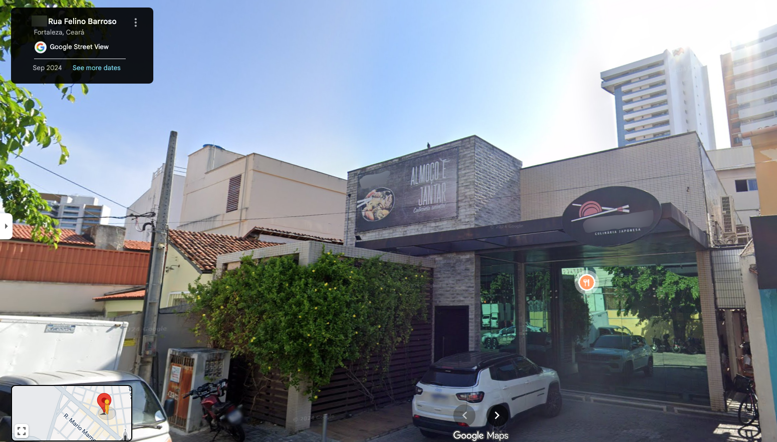 Restaurante japonês no iFood com vários "clones"